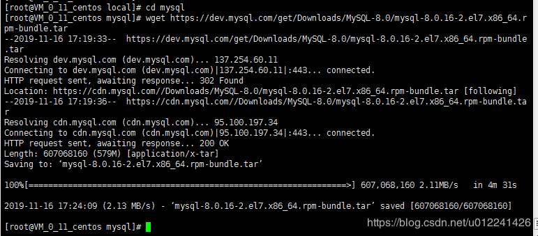 CentOS7.6安裝MYSQL8.0的步驟詳解