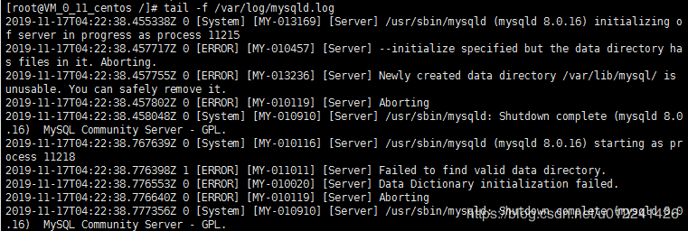 CentOS7.6安裝MYSQL8.0的步驟詳解