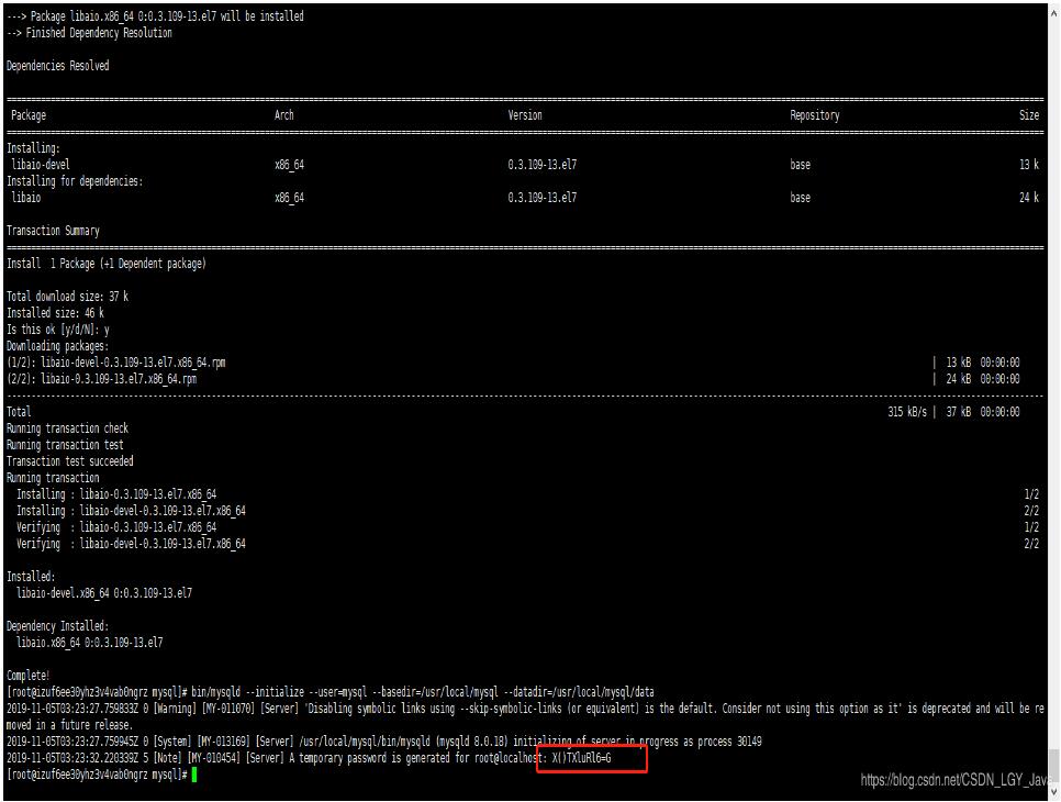 linux中如何安装配置mysql8.0.18