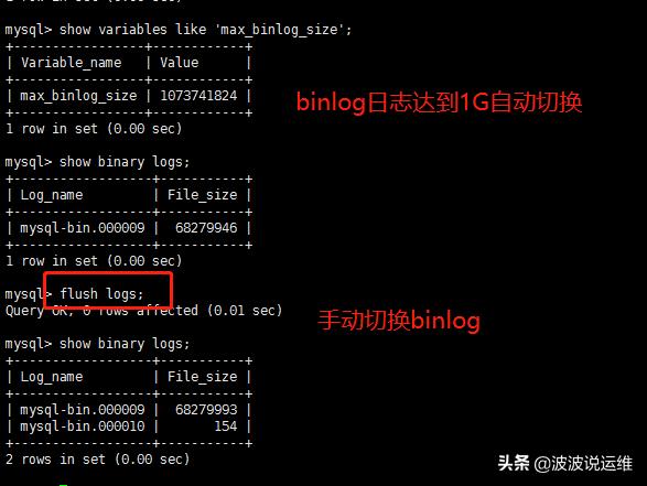 如何在Mysql数据库中使用命令清理binlog日志