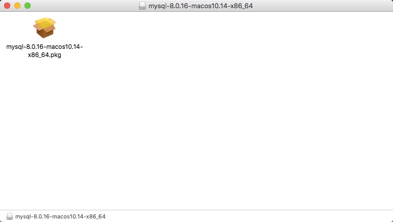 macOS下mysql 8.0.16 安装配置图文教程