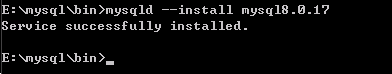 win2008下mysql8.0.11升级mysql8.0.17版本详细步骤