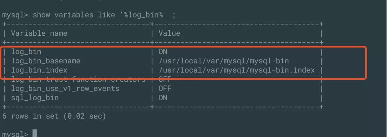 Mysql数据库如何监听binlog的开启步骤