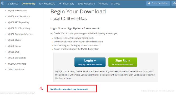 mysql 8.0.15 winx64解压版图文安装教程