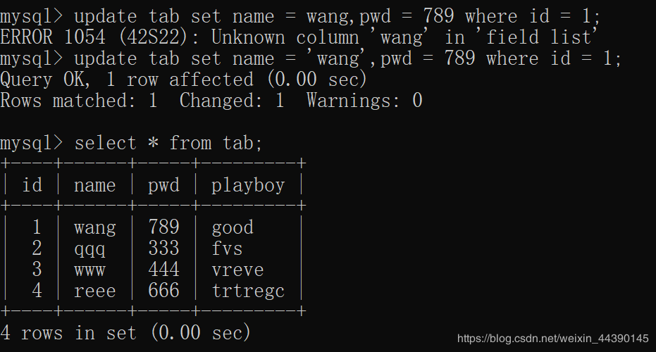 Mysql经典高逼格/命令行操作(速成)(推荐)