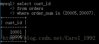 詳解MySQL子查詢（嵌套查詢）、聯(lián)結表、組合查詢