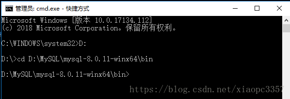 mysql 8.0.11 安装配置方法图文教程(win10)
