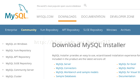 mysql 5.7.18 Installer安裝下載圖文教程