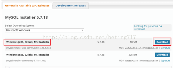 mysql 5.7.18 Installer安裝下載圖文教程