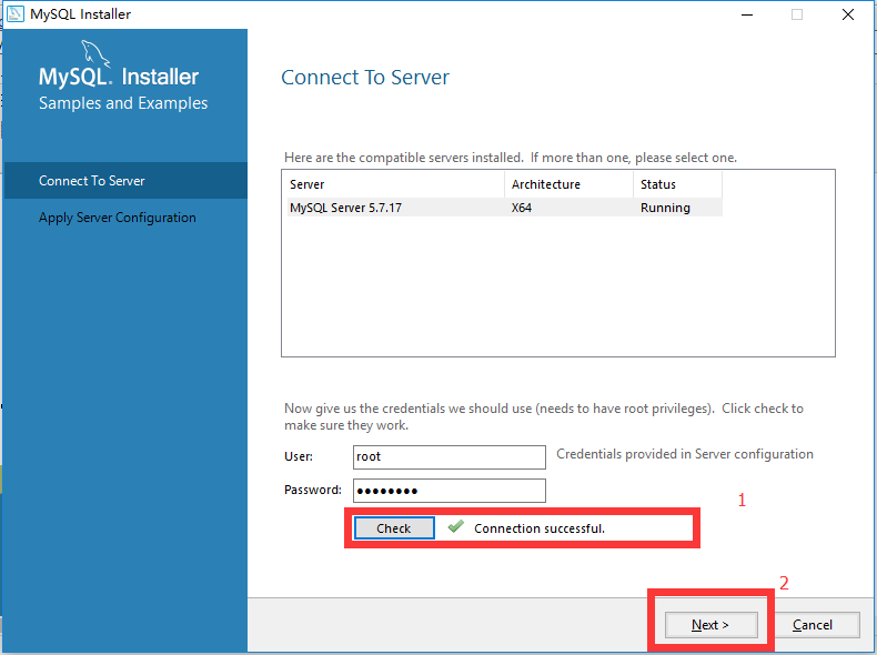 mysql installer community 5.7.16安装详细教程