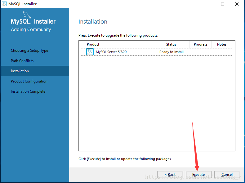 windows下mysql 5.7.20 安装配置方法图文教程