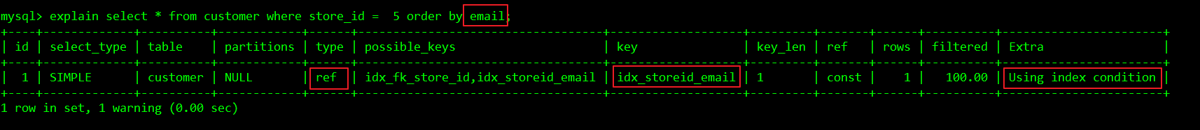 如何在Mysql中优化order by语句