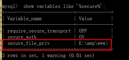 mysql遇到load data導(dǎo)入文件數(shù)據(jù)出現(xiàn)1290錯(cuò)誤怎么辦