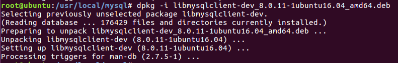 Ubuntu16.04安裝mysql5.7.22的圖文教程