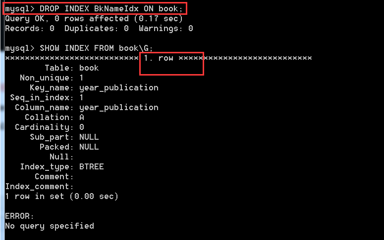 MySQL入门(五) MySQL中的索引详讲