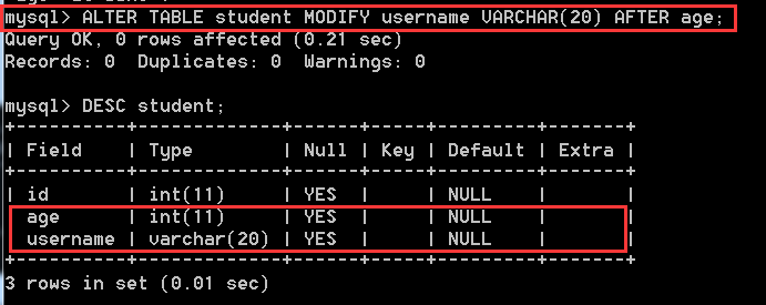 MySQL数据库基本操作的示例分析