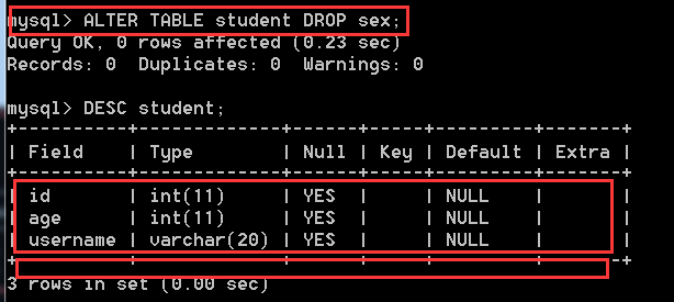 MySQL数据库基本操作的示例分析