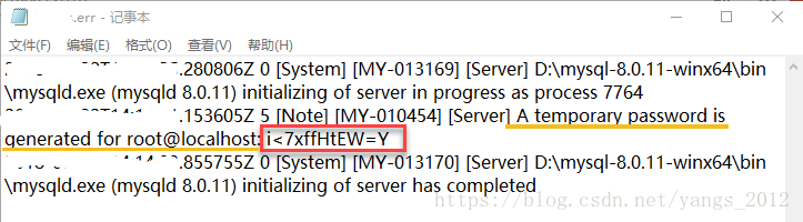 mysql 8.0.11 压缩包版安装配置的示例分析