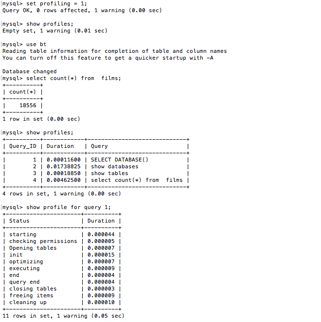 MySQL中SQL语句分析与查询优化的示例分析