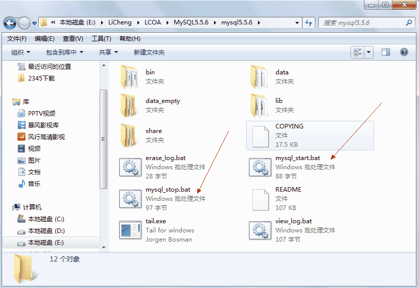 MySQL数据库的示例分析