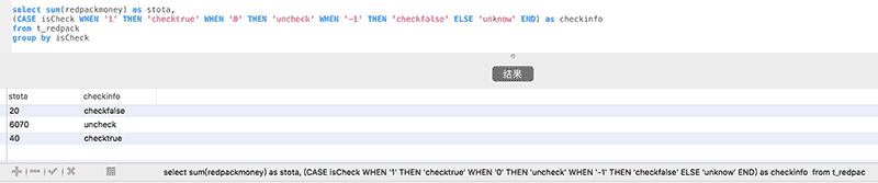 mysql case when group by 實(shí)例詳解