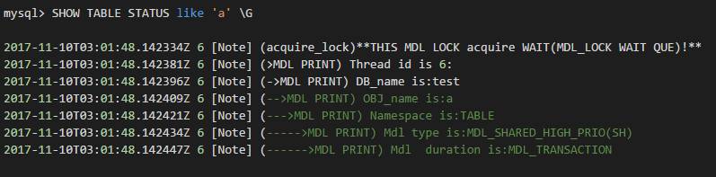 Mysql解決USE DB堵塞詳解