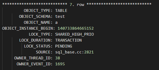 Mysql解決USE DB堵塞詳解