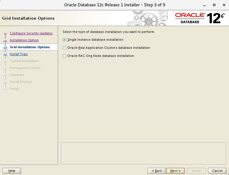 如何在Centos7系统中安装oracle12c