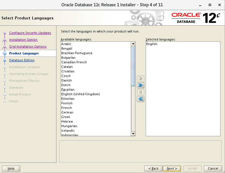 如何在Centos7系统中安装oracle12c