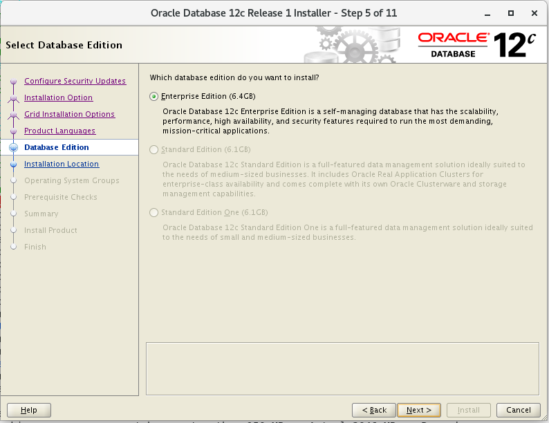 如何在Centos7系统中安装oracle12c