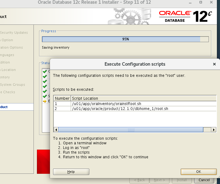 如何在Centos7系统中安装oracle12c