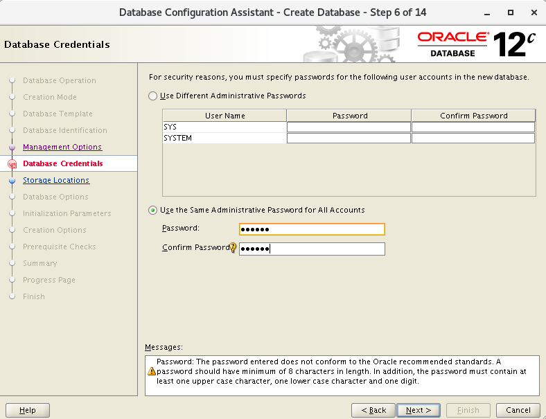 如何在Centos7系统中安装oracle12c