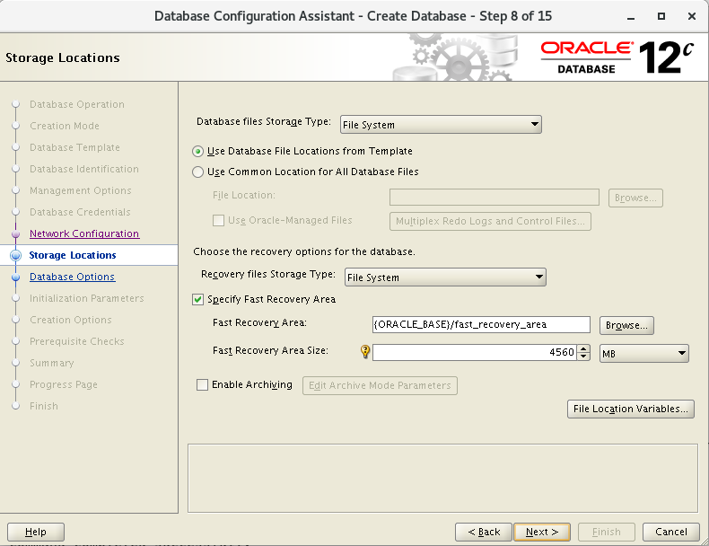 如何在Centos7系统中安装oracle12c