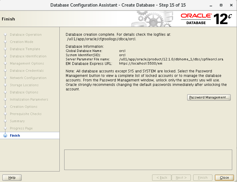 如何在Centos7系统中安装oracle12c