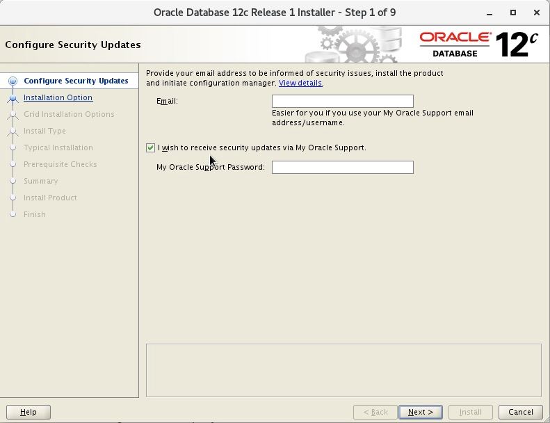 Oracle12c中图形化&静默安装踩坑的示例分析