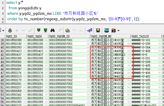 解决Oracle字符串中包含数字、特殊符号的排序问题