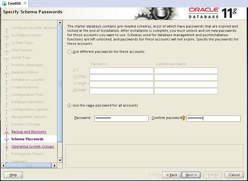 如何在centos中安装Oracle11G