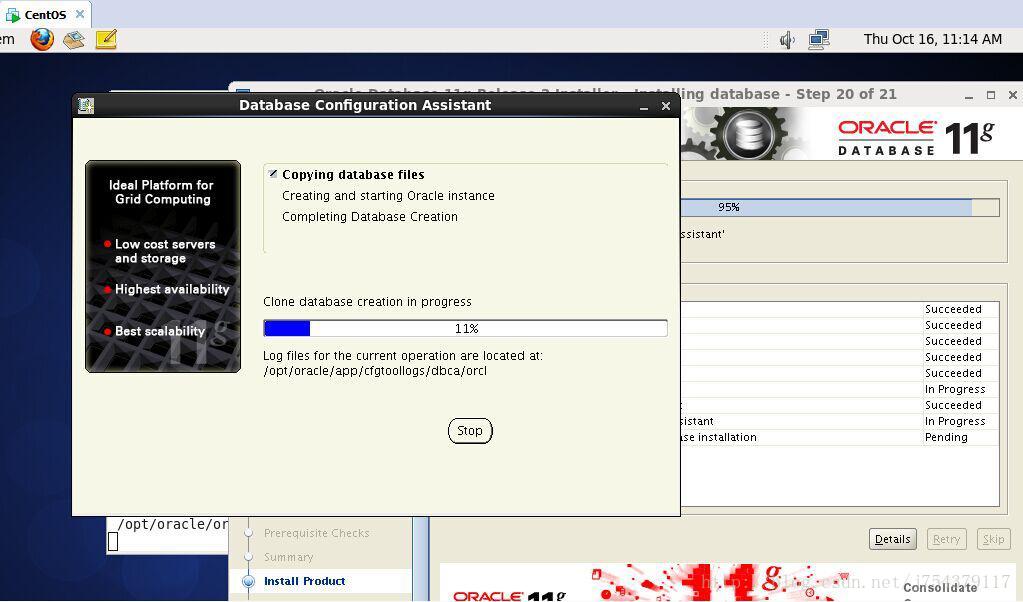 如何在centos中安装Oracle11G