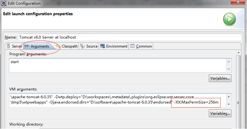 如何解決Eclipse Tomcat OutOfMemoryError:PermGen space的問題