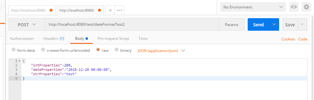 SpringBoot2.0整合jackson配置日期格式化和反序列化的实现