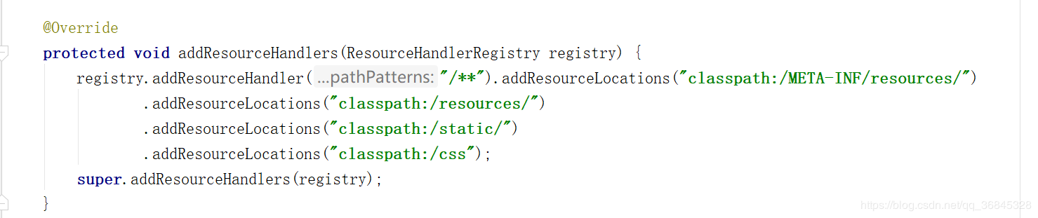 spring boot 2.x html中引用css和js失效问题及解决方法