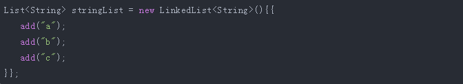 怎么在Java中对List进行初始化