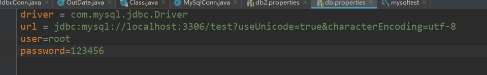 IDEA使用properties配置文件进行mysql数据库连接的教程图解