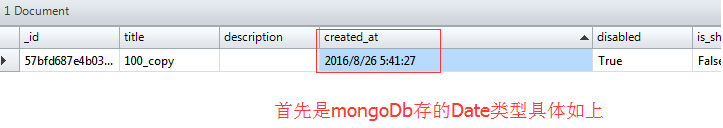 Java将日期类型Date时间戳转换为MongoDB的时间类型数据