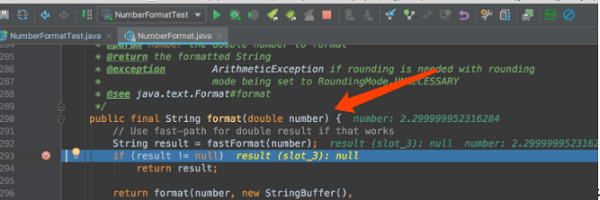 Java中NumberFormat格式化float类型bug的示例分析