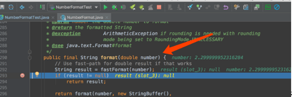 Java中NumberFormat格式化float類型bug的示例分析