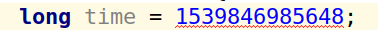 java long类型存储时间戳的详细介绍