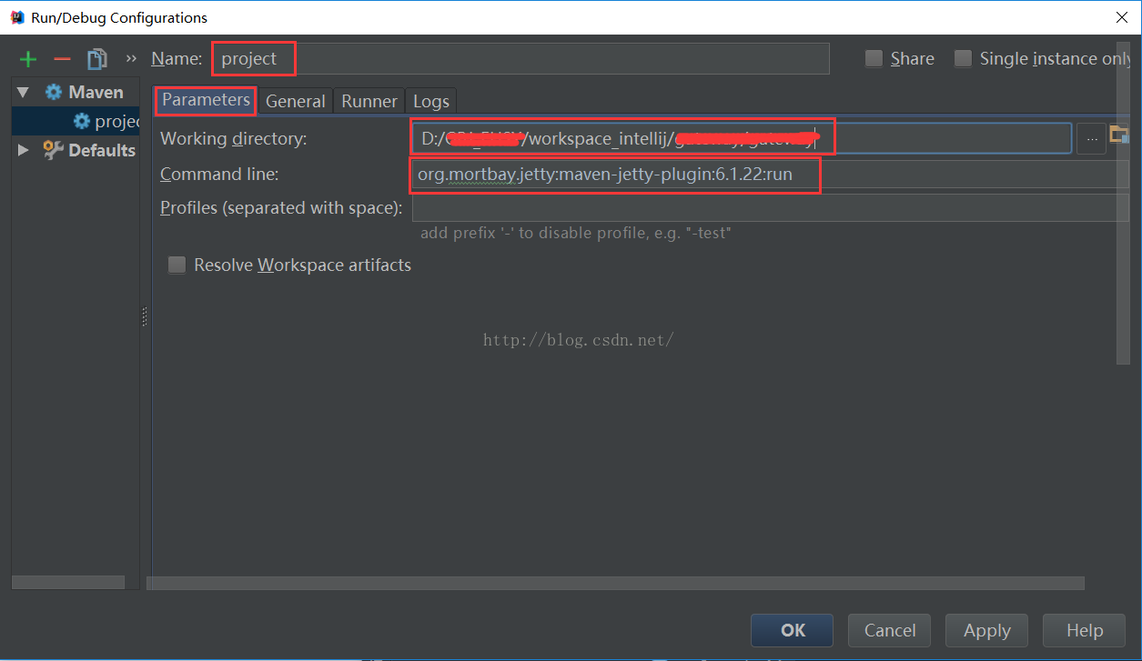 Intellij IDEA配置Jetty的方法示例