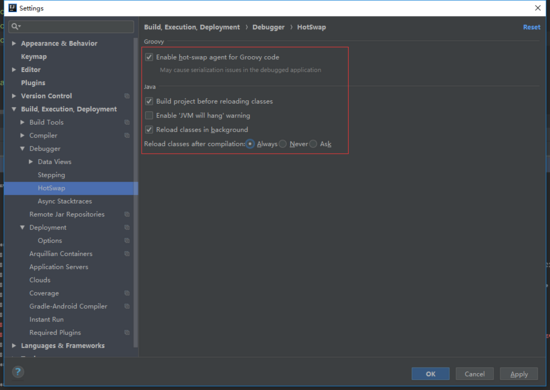 intellij idea tomcat熱部署配置教程