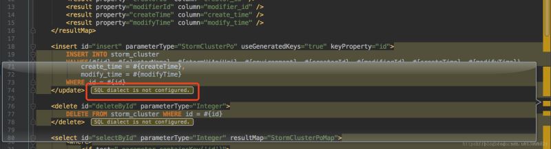 去掉IntelliJ IDEA 中 mybatis 对应的 xml 文件警告的教程图解